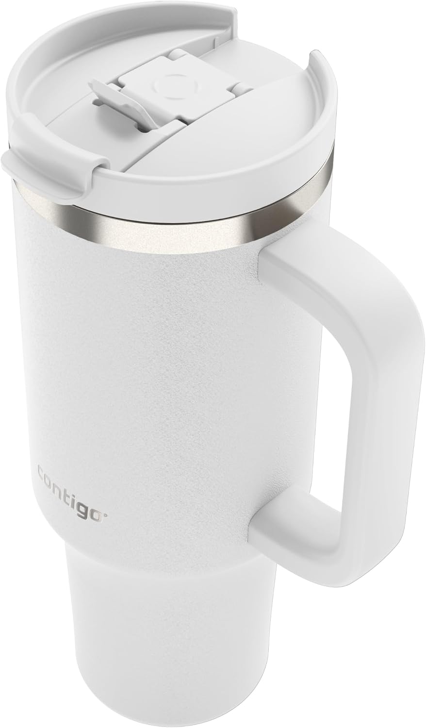 Streeterville 30oz Tumbler, Stainless Steel Vacuum Insulated, Leak-Proof, Cold for 29 Hours, Fits in cupholders, Licorice