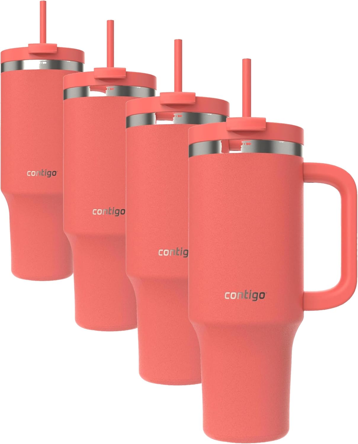 Streeterville 30oz Tumbler, Stainless Steel Vacuum Insulated, Leak-Proof, Cold for 29 Hours, Fits in cupholders, Licorice