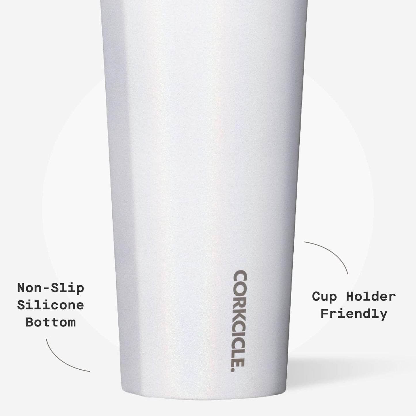 Cold Cup Insulated Tumbler - Stainless Steel Tumbler with Lid and Straw, Triple Insulated for Hot and Cold Drinks, Cupholder Friendly, BPA-Free - 24oz - Black Bows