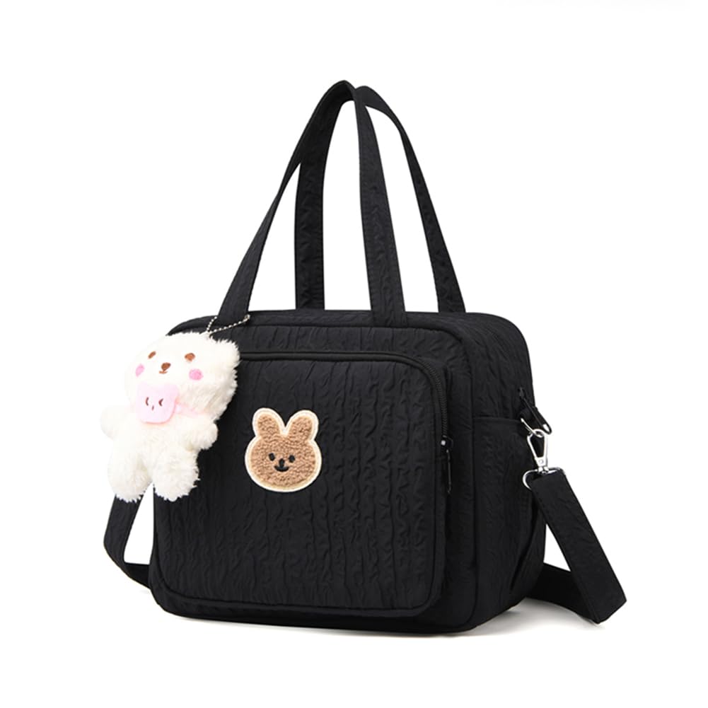 Baby Diaper Bag Tote, Mom Bag Crossbody Diaper Bags Baby Travel Bags for Girl Pañaleras Para Bebe (Pink, Large)