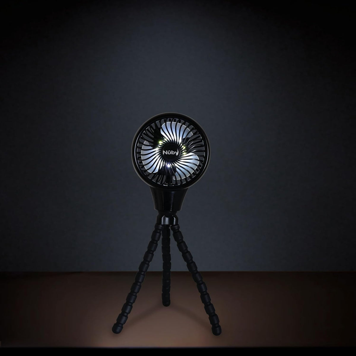 Nuby Oscillating Flexible Tripod 3-Speed Stroller Fan