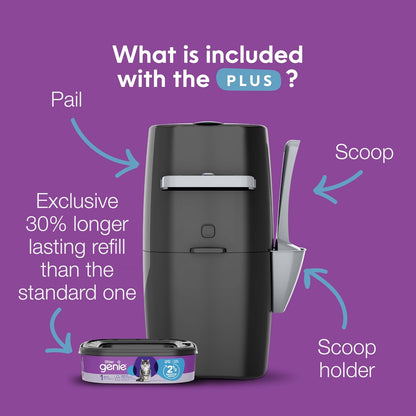 Style Cat Litter Disposal Pail with 14 ft Standard Refill