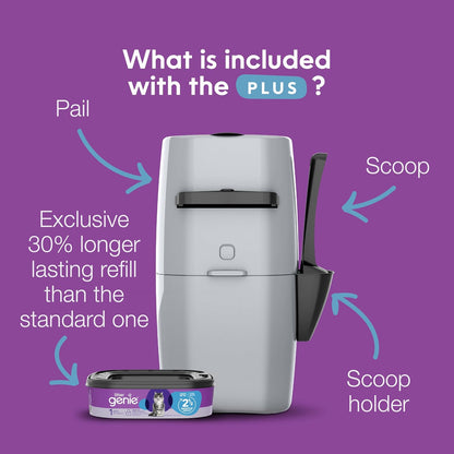 Style Cat Litter Disposal Pail with 14 ft Standard Refill