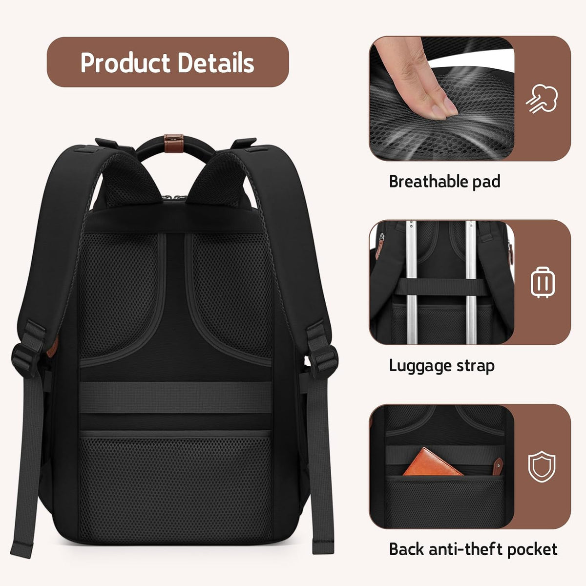 Large Diaper Bag,29L-45L Expandable Diaper Bag Backpack for 2 Kids/Twins Baby Stuff, with Removable Cross Body Bottle Bag for Mom/Dad, Stylish Baby Bag Gift for Boys/Girl-Pink