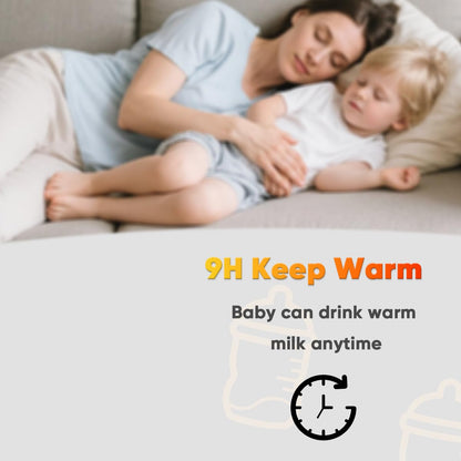 Baby Bottle Warmer, Fast Bottle Warmer for All Bottles, Breast Milk Warmer for Baby Breastmilk or Formula Automatic Shut-Off Digital Display Heat Baby Food at Home Use