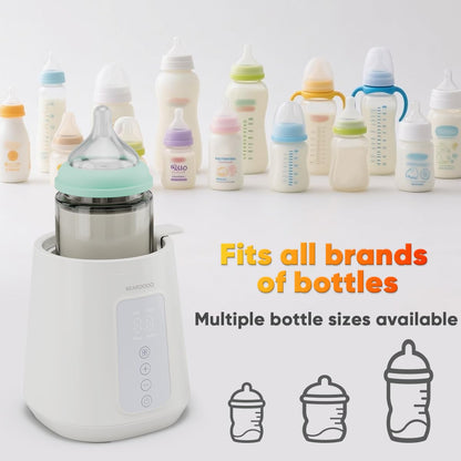 Baby Bottle Warmer, Fast Bottle Warmer for All Bottles, Breast Milk Warmer for Baby Breastmilk or Formula Automatic Shut-Off Digital Display Heat Baby Food at Home Use