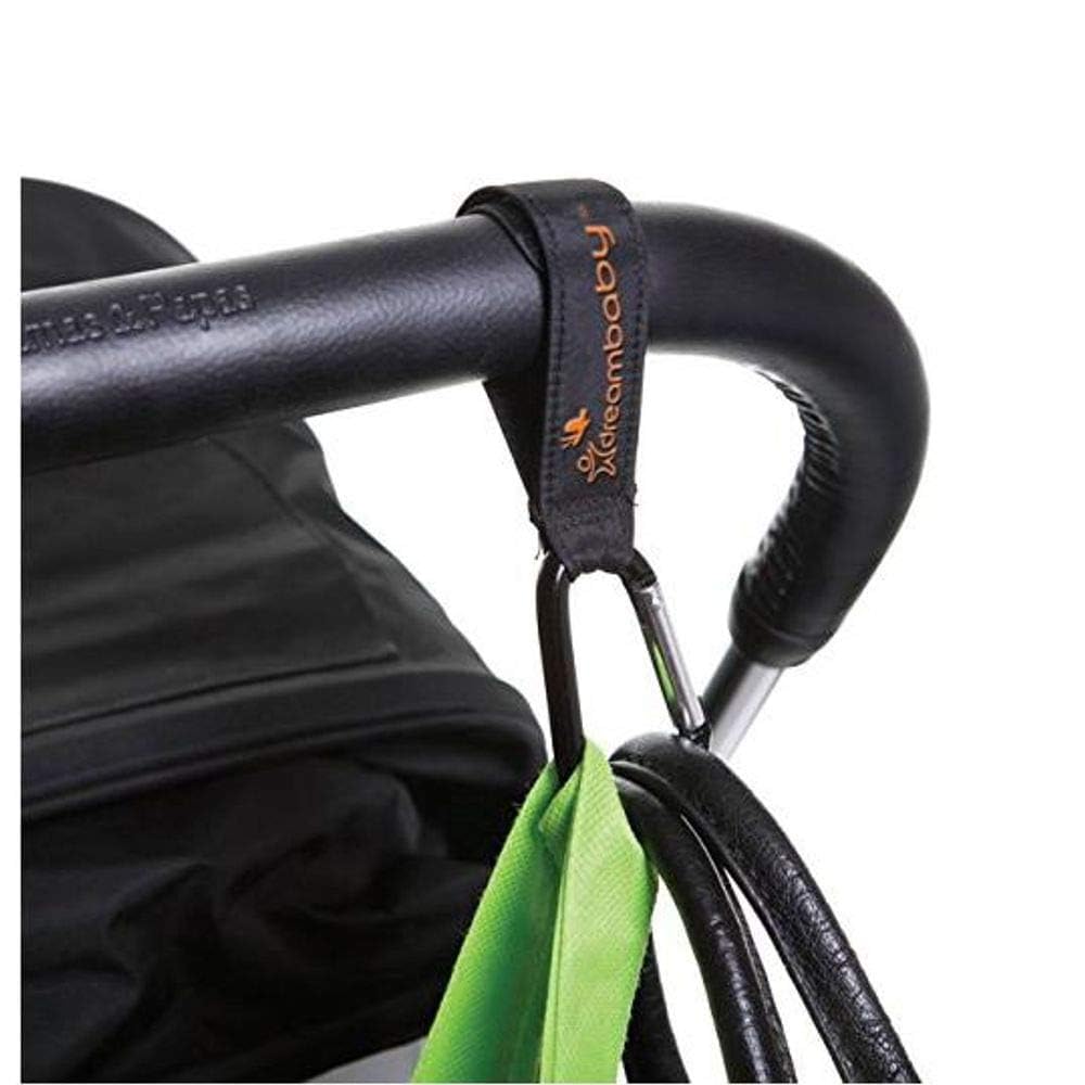 Clip Buddy Stroller Hook Carabiner - Bag Holder - Black- Model L271