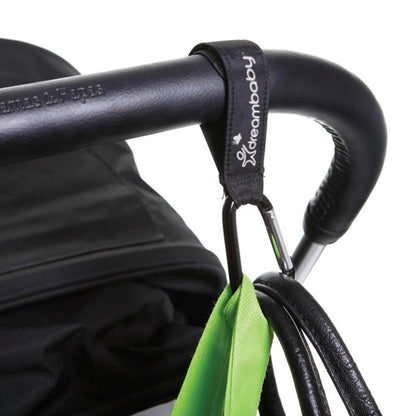 Clip Buddy Stroller Hook Carabiner - Bag Holder - Black- Model L271