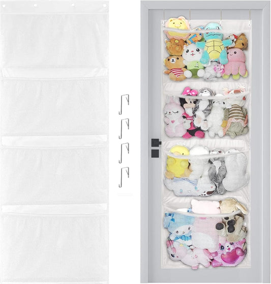 Over the Door Stuffed Animal Storage,Stuffed Animal Hammock Net