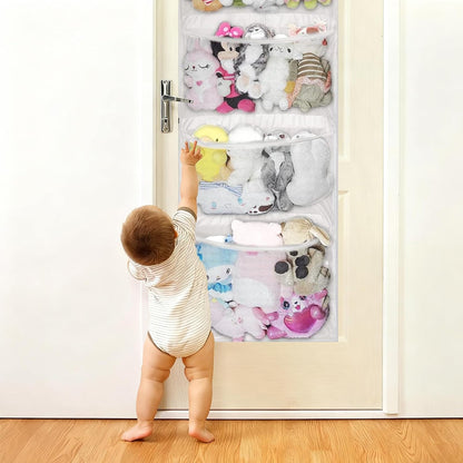 Over the Door Stuffed Animal Storage,Stuffed Animal Hammock Net