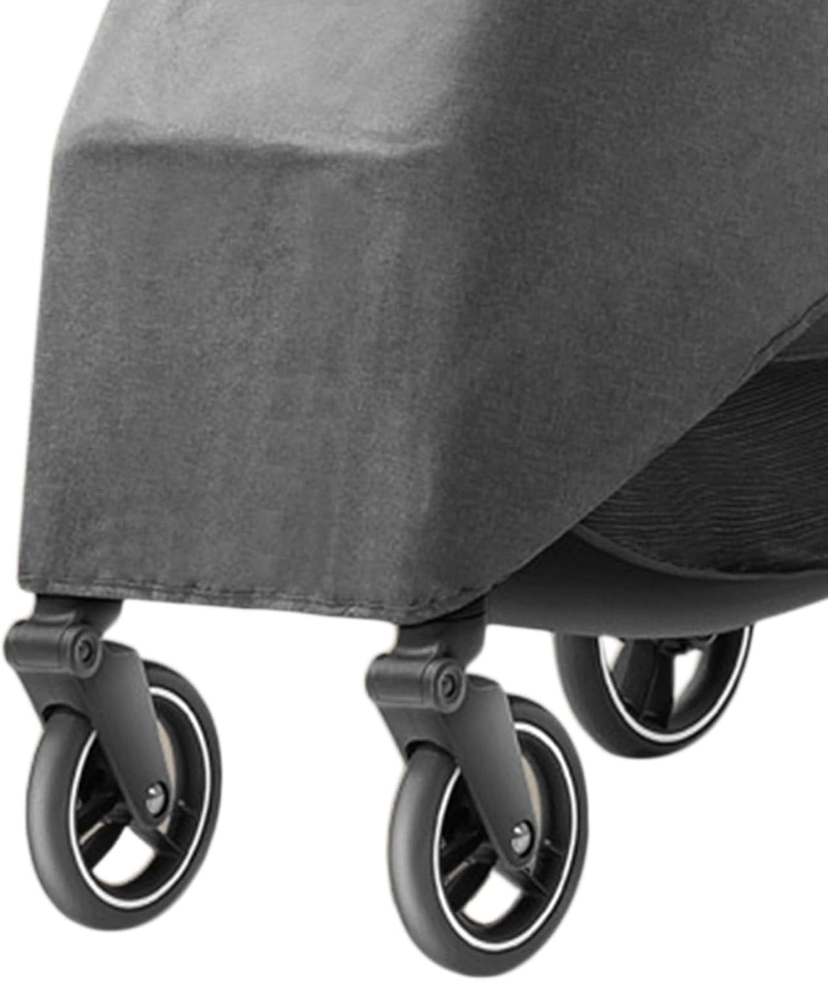 Toddler Travel Weather Stroller Raincoat, Breathable Coldproof Stroller Rain Cover for Rainy Day (Linen Gray)