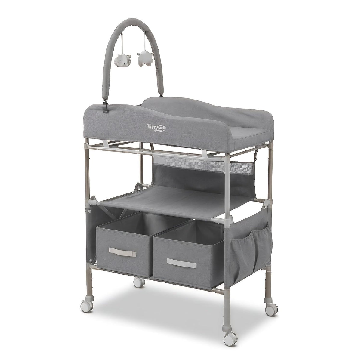 Portable Baby Changing Table with Wheels