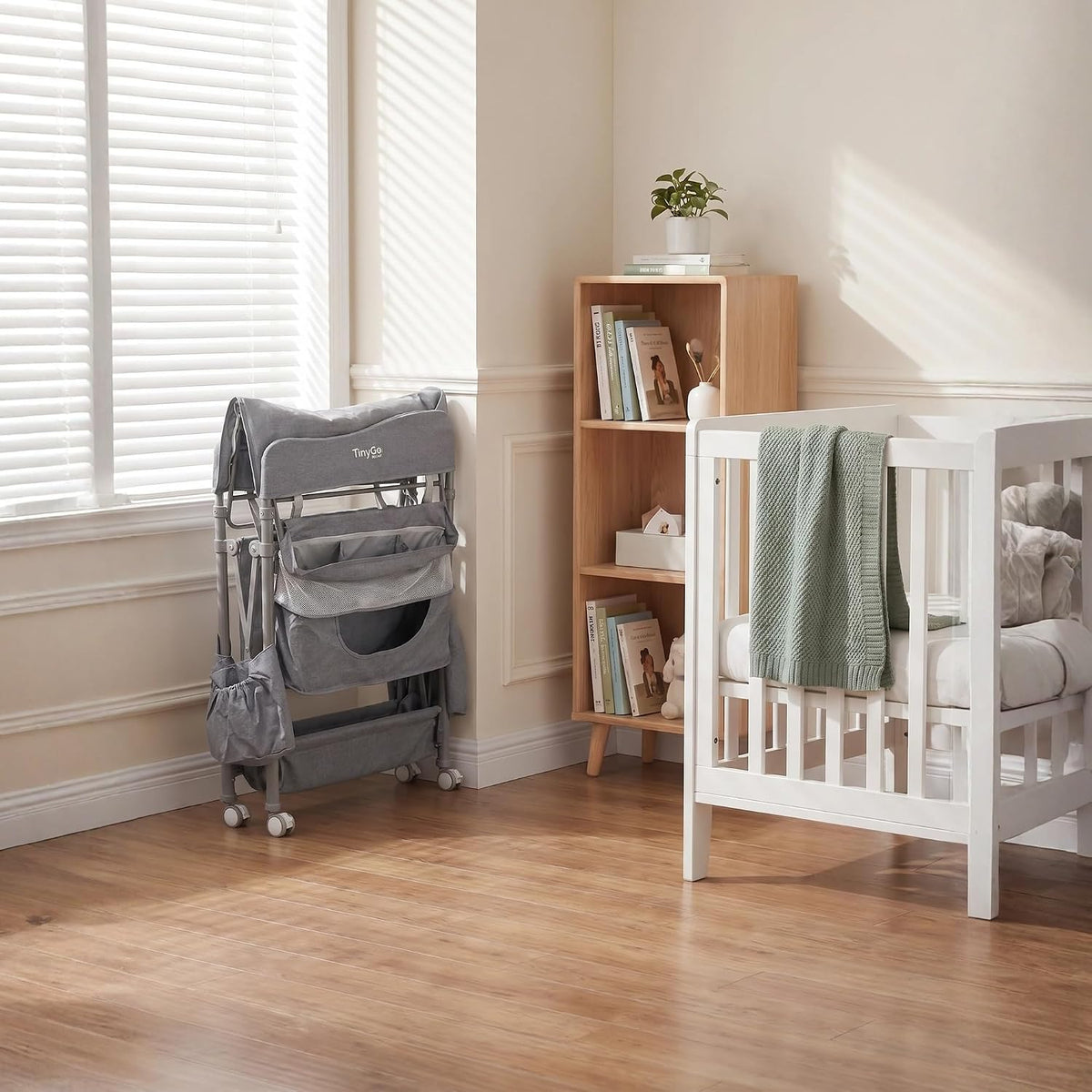 Portable Baby Changing Table with Wheels