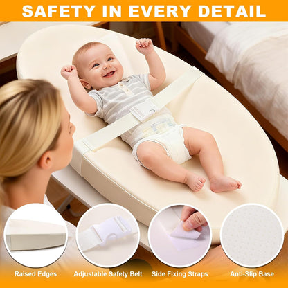 Baby Diaper Changing Pad, Wipeable Portable Baby Changing Pads for Dresser