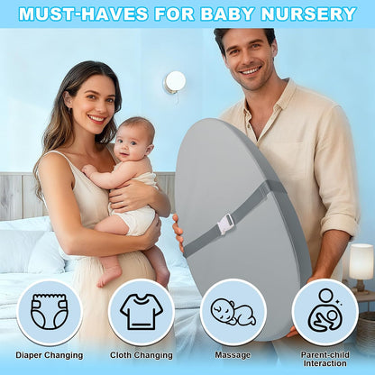 Baby Diaper Changing Pad, Wipeable Portable Baby Changing Pads for Dresser