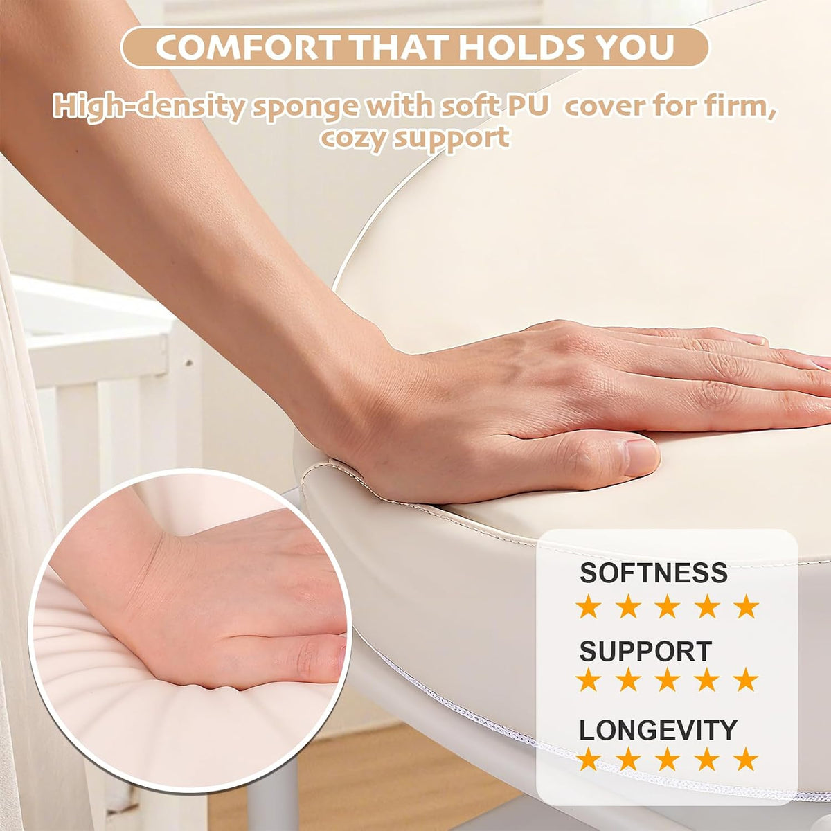 Baby Diaper Changing Pad, Wipeable Portable Baby Changing Pads for Dresser