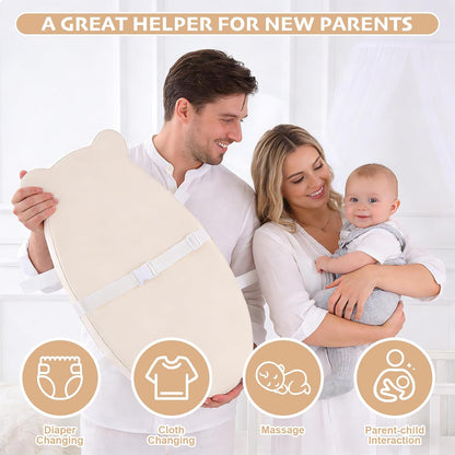 Baby Diaper Changing Pad, Wipeable Portable Baby Changing Pads for Dresser