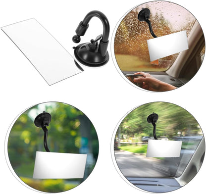 Baby Car Mirror Rear Facing Suction Cup Car Mirror 360° Adjustable View Interior Convenient Large View Rear Visor Sucker for Vehicle Machine Auto Vehicle
