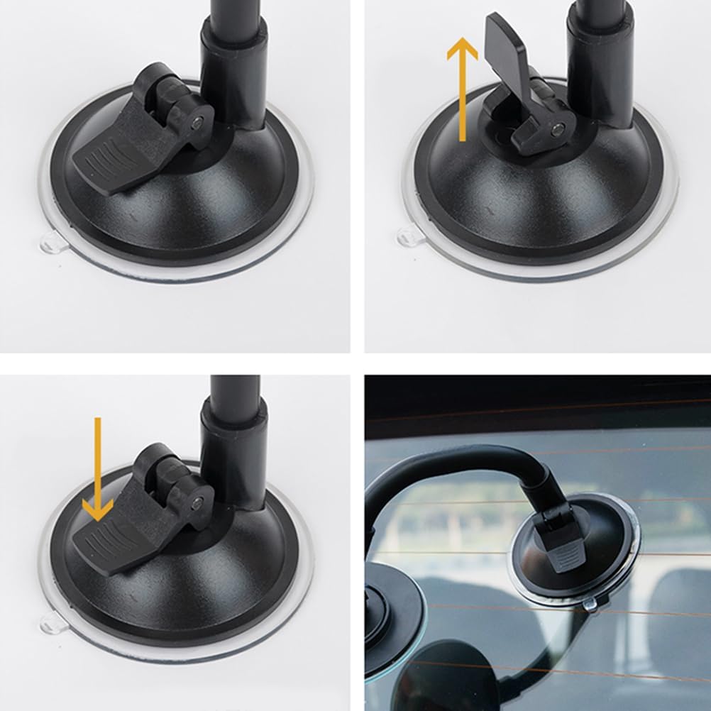 Baby Car Mirror Rear Facing Suction Cup Car Mirror 360° Adjustable View Interior Convenient Large View Rear Visor Sucker for Vehicle Machine Auto Vehicle