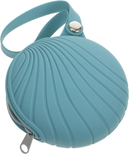 Pacifier Storage Bag Silicone Case Zipper for Stroller Diaper Bag Travel Holds Pacifiers Essentials