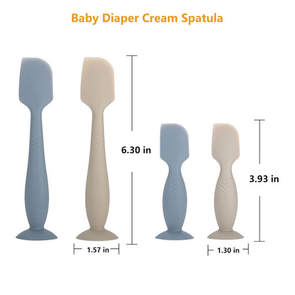 4 Pack Baby Diaper Cream Spatula Applicator for Butt Paste
