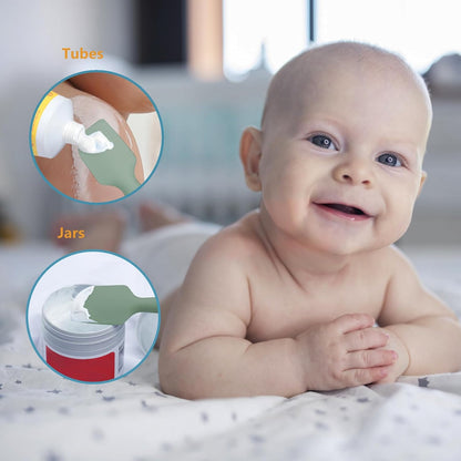 4 Pack Baby Diaper Cream Spatula Applicator for Butt Paste