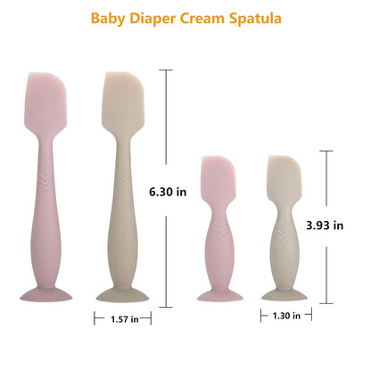 4 Pack Baby Diaper Cream Spatula Applicator for Butt Paste