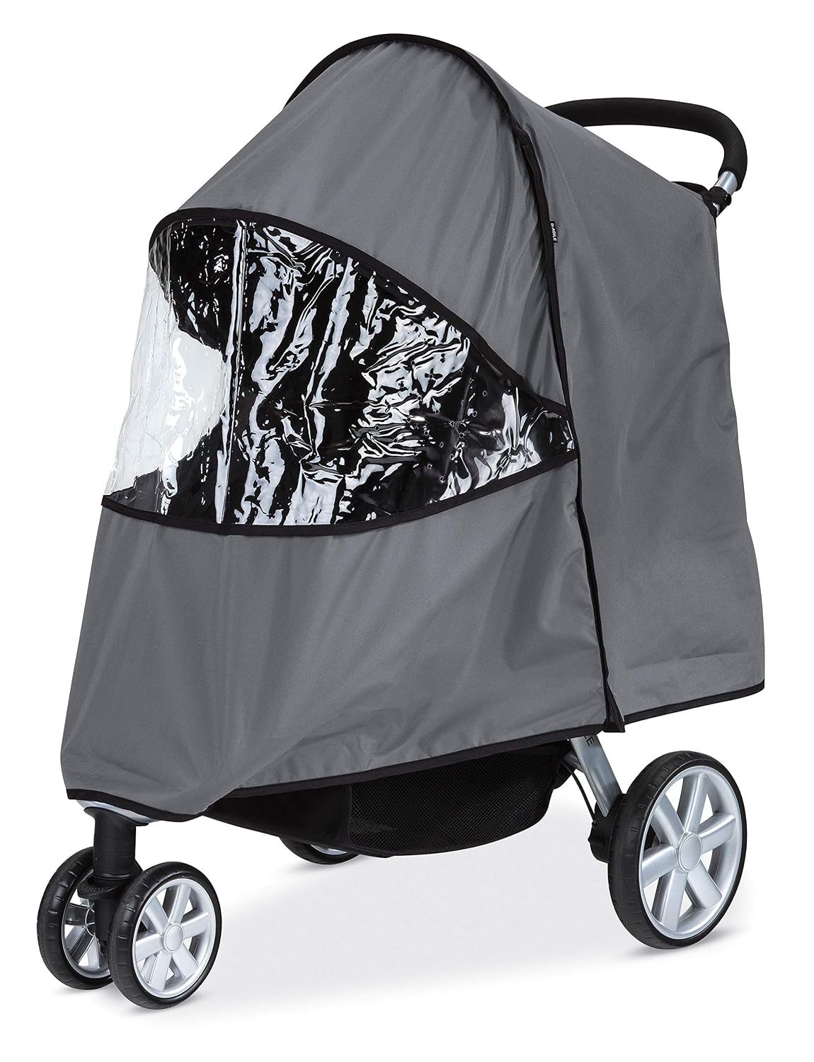 Single B-Agile, B-Free, Pathway Strollers Wind and Rain Cover | Easy Install + Air Ventilation + Storage Pouch Included
