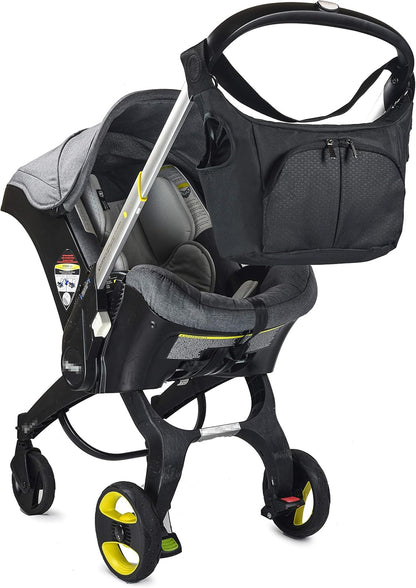 Essential Bag, Compatible with Doona Car Seat Stroller, with additional hooks and straps to be compatible with any universal stroller, Converts into Tote Diaper Bag