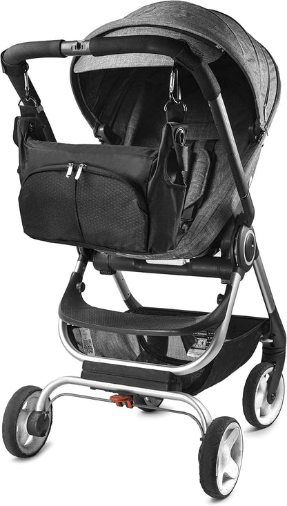 Essential Bag, Compatible with Doona Car Seat Stroller, with additional hooks and straps to be compatible with any universal stroller, Converts into Tote Diaper Bag