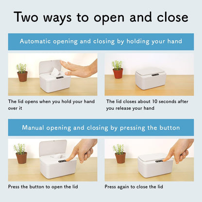 Automatic Opening and Closing Baby Wipes Dispenser Wet Dispenser Diaper Wipes Dispenser Wet Wipe Holder