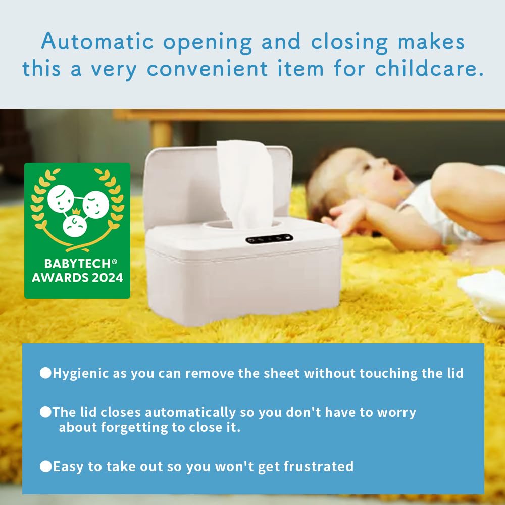 Automatic Opening and Closing Baby Wipes Dispenser Wet Dispenser Diaper Wipes Dispenser Wet Wipe Holder