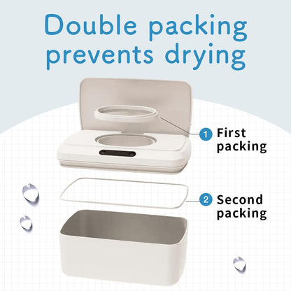 Automatic Opening and Closing Baby Wipes Dispenser Wet Dispenser Diaper Wipes Dispenser Wet Wipe Holder
