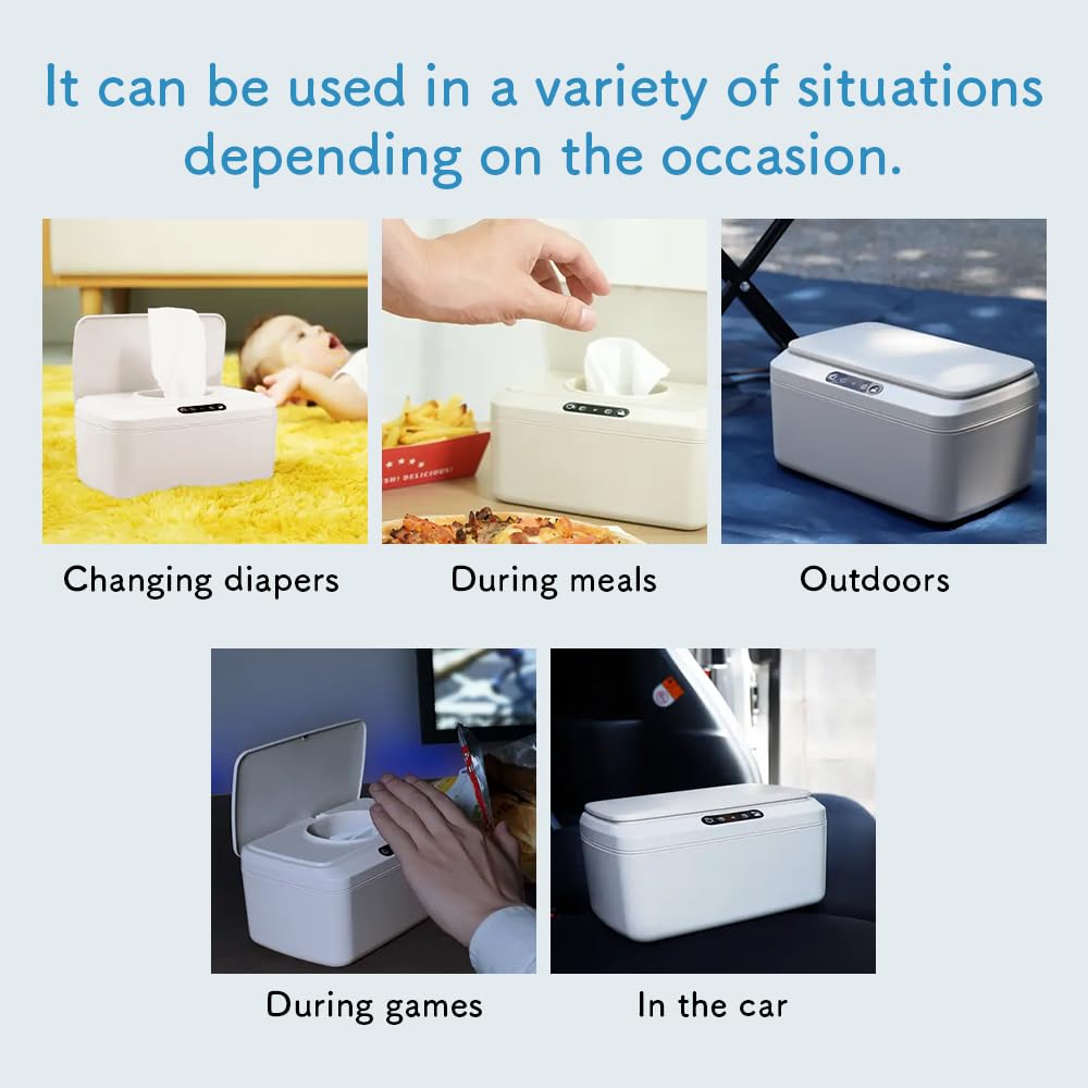 Automatic Opening and Closing Baby Wipes Dispenser Wet Dispenser Diaper Wipes Dispenser Wet Wipe Holder