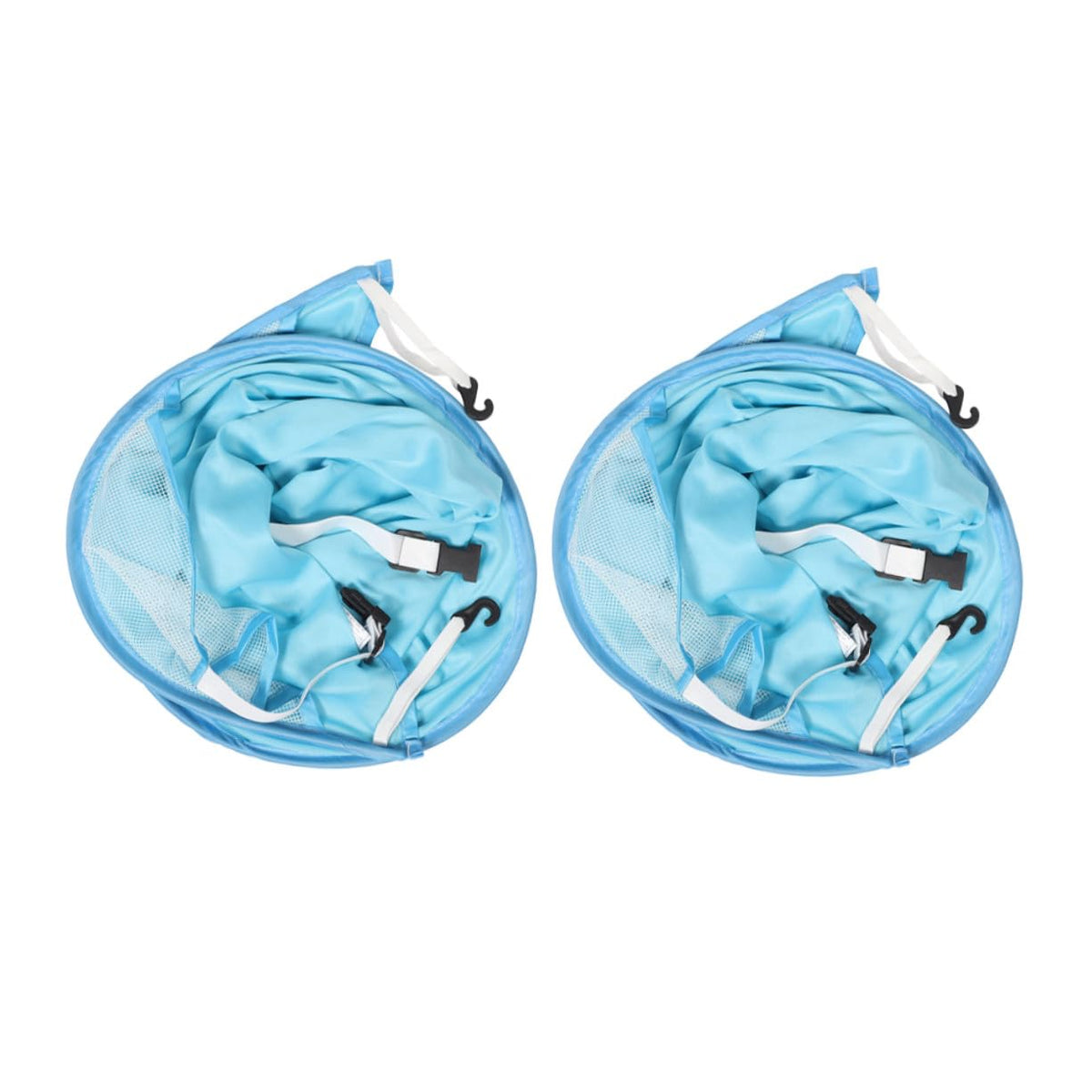 2pcs Stroller Canopy with Windproof Sunshade and Rain Protection Cover for Outdoor Stroller Easy Installation Sun and Rain Cover Accessory