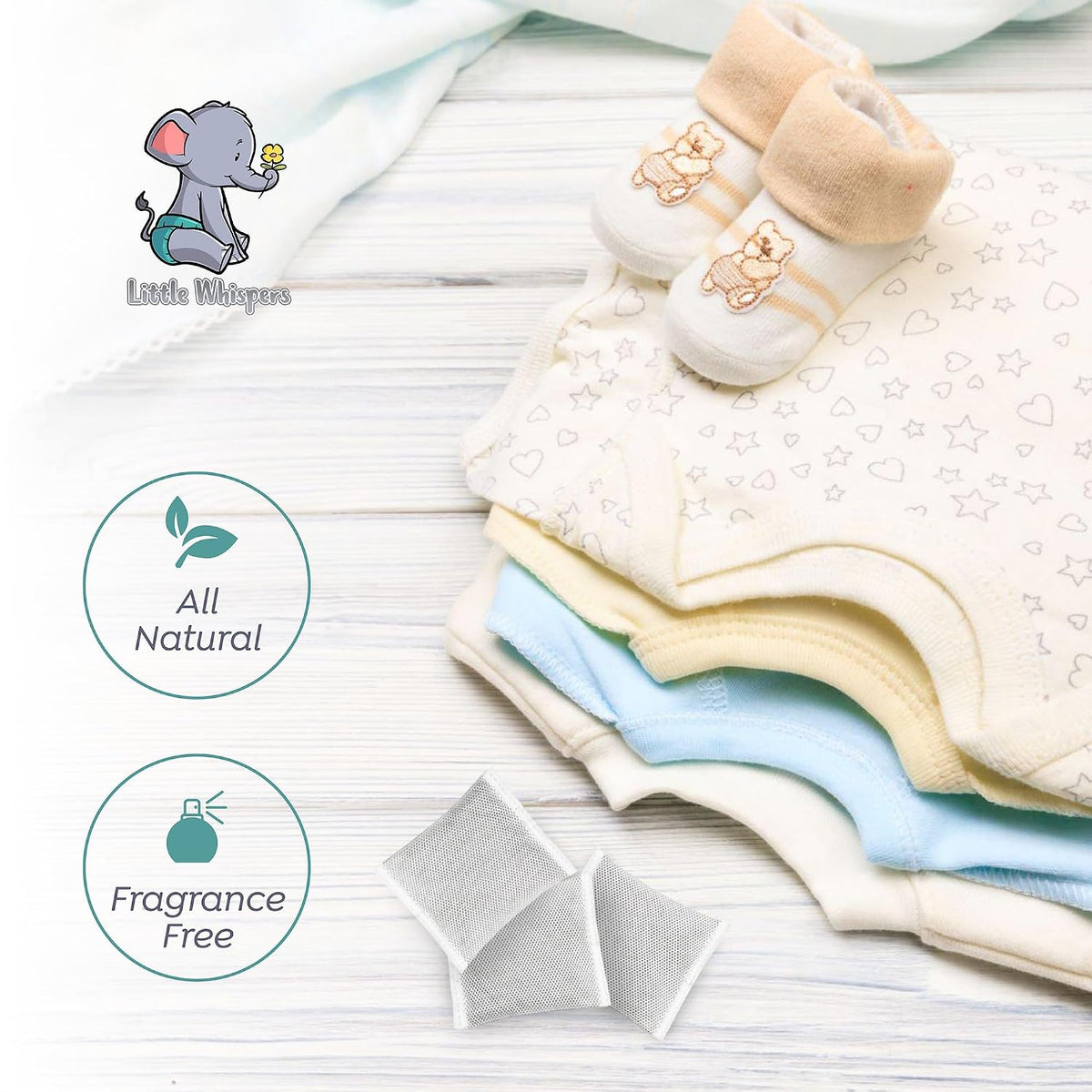 Diaper Pail Odor Absorber -10 Pack - Carbon Filter Refills - Compatible with Diaper Genie Systems
