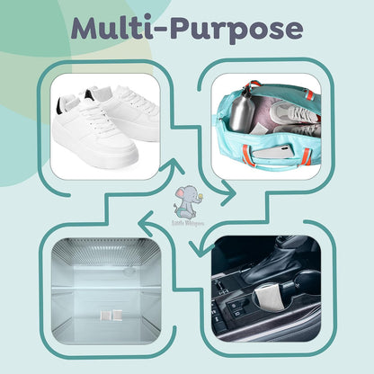 Diaper Pail Odor Absorber -10 Pack - Carbon Filter Refills - Compatible with Diaper Genie Systems