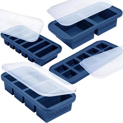 Silicone Freezer Molds Gift Set, Aqua