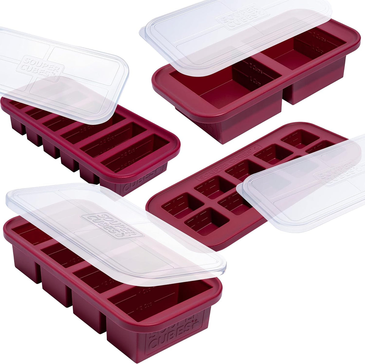 Silicone Freezer Molds Gift Set, Aqua