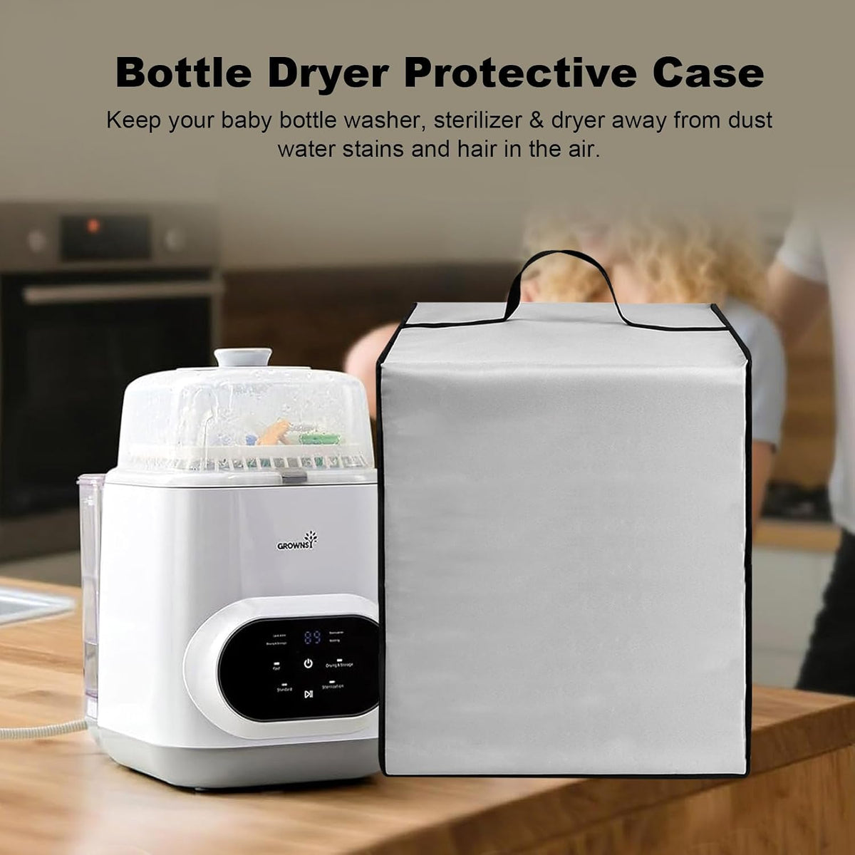 Bottles Sterilizer Cover for Momcozy KleanPal Pro/for Grownsy Bottle Washer
