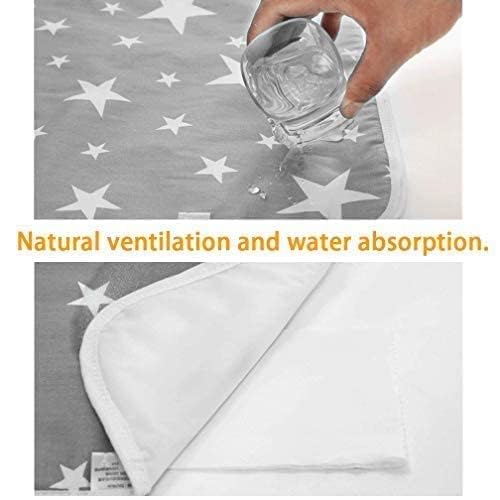 3 Pack Waterproof Baby Diaper Changing Pads for Newborn Girls & Boys
