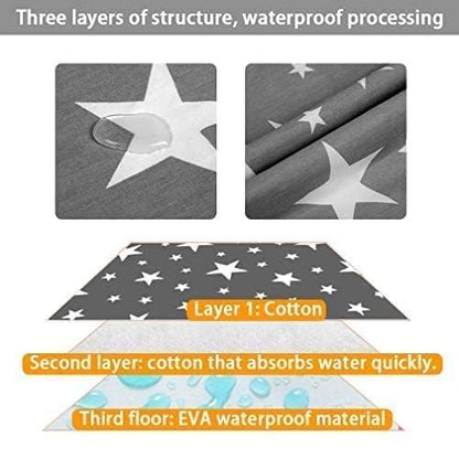 3 Pack Waterproof Baby Diaper Changing Pads for Newborn Girls & Boys