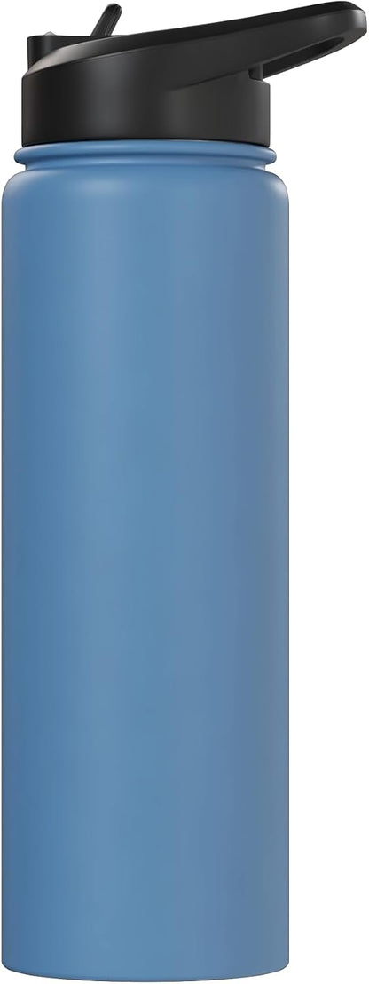 Global Desk Energy Travel Work Lifestyle Design Stainless Steel Insulated Water Bottle