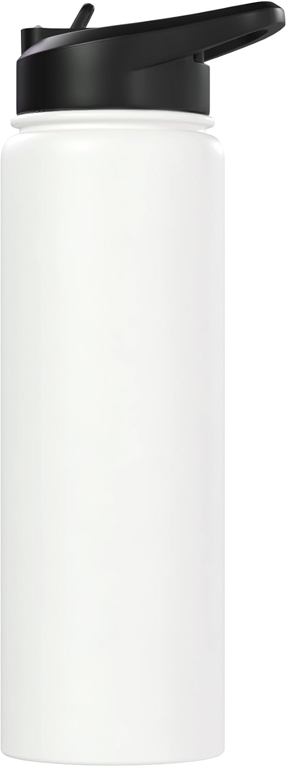 Global Desk Energy Travel Work Lifestyle Design Stainless Steel Insulated Water Bottle