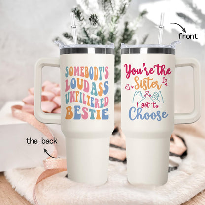 Ceovfoi 40 oz Hidden Message Tumbler With Lid and Straw,Checkered CoffeeTravel Mug Cup Water Botter,White Elephant Gifts,Office Humor Funny Gifts