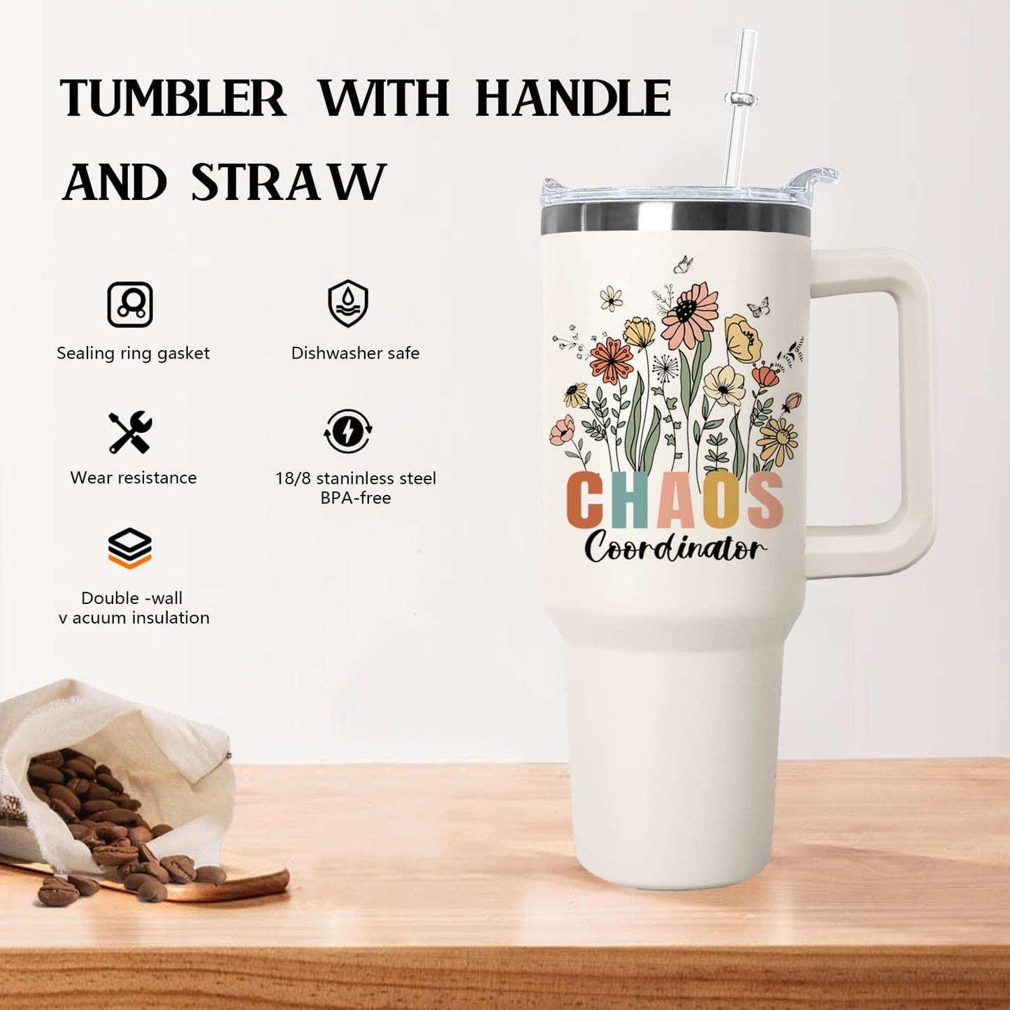 Ceovfoi 40 oz Hidden Message Tumbler With Lid and Straw,Checkered CoffeeTravel Mug Cup Water Botter,White Elephant Gifts,Office Humor Funny Gifts