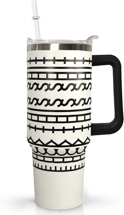 Ceovfoi 40 oz Hidden Message Tumbler With Lid and Straw,Checkered CoffeeTravel Mug Cup Water Botter,White Elephant Gifts,Office Humor Funny Gifts