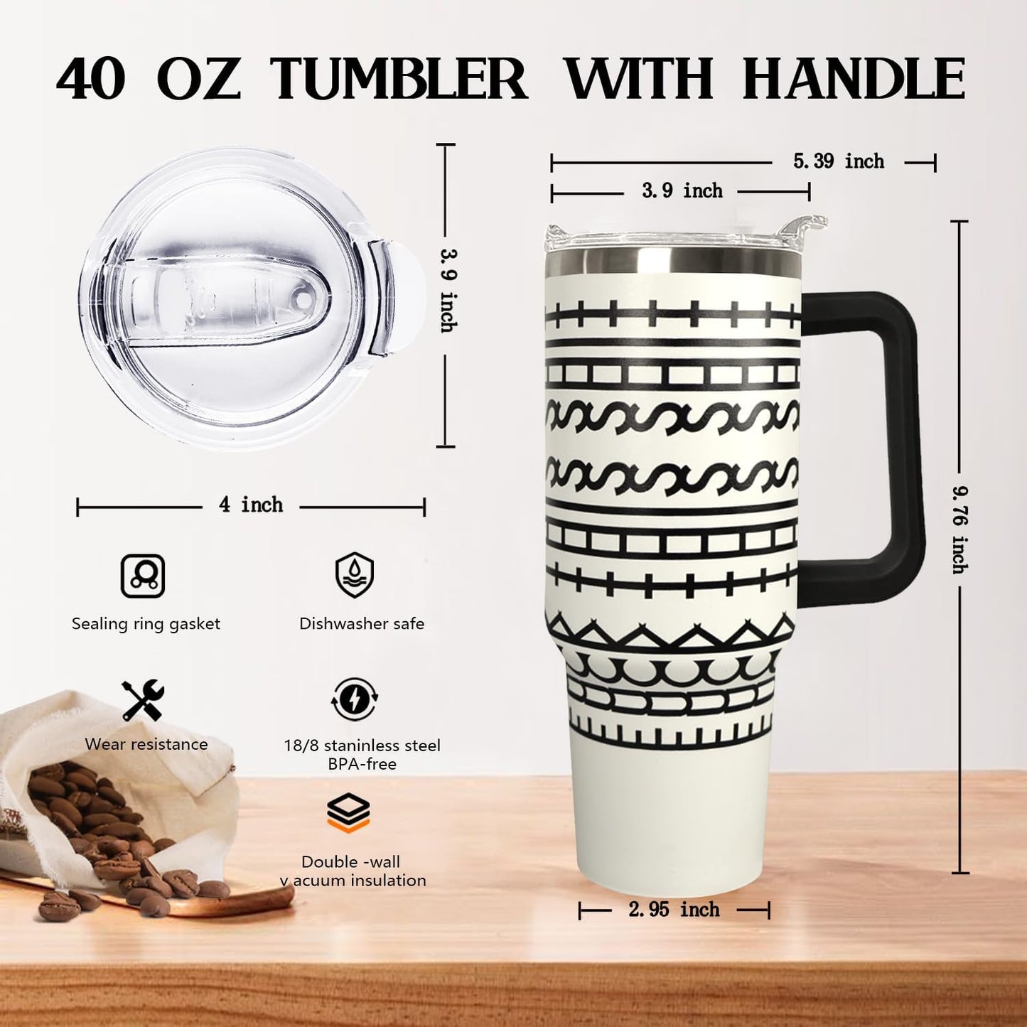 Ceovfoi 40 oz Hidden Message Tumbler With Lid and Straw,Checkered CoffeeTravel Mug Cup Water Botter,White Elephant Gifts,Office Humor Funny Gifts