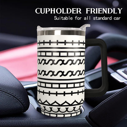 Ceovfoi 40 oz Hidden Message Tumbler With Lid and Straw,Checkered CoffeeTravel Mug Cup Water Botter,White Elephant Gifts,Office Humor Funny Gifts