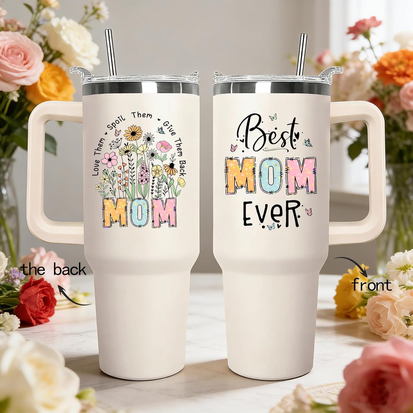 Ceovfoi 40 oz Hidden Message Tumbler With Lid and Straw,Checkered CoffeeTravel Mug Cup Water Botter,White Elephant Gifts,Office Humor Funny Gifts
